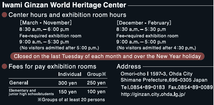 Japan, Iwami, WHC, Iwami Ginzan, cost